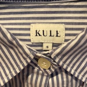 Size small. Kule blue and white striped button down. NWOT.
